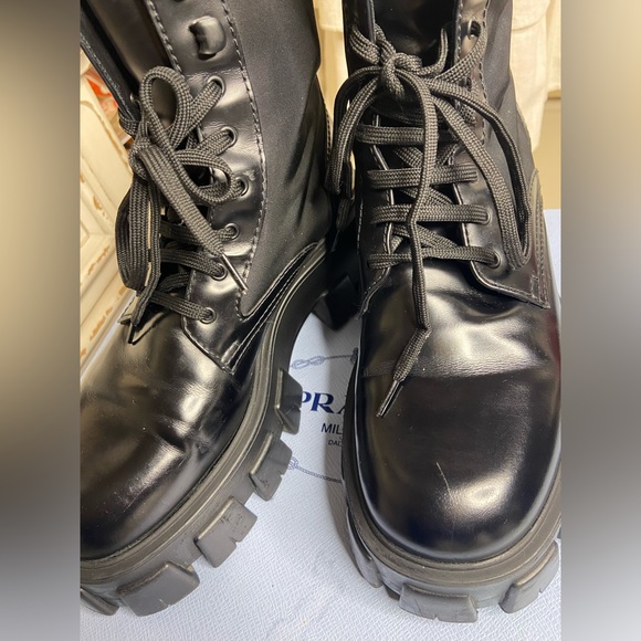 Prada Monolith Boots - Picture 6 of 10